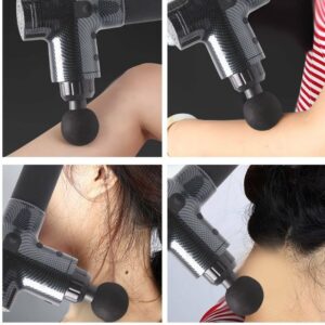 Rich result on Google SERP when searching for 'digital massage gun with 6 heads 20 speed'